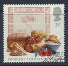 Great Britain  SG 1431 SC# 1251 Used / FU with First Day Cancel - Food & Farming