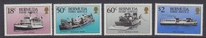 Bermuda, Scott 551-554, MNH