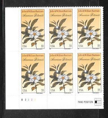 #3314 MNH Plate Block of 6