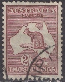 Australia 1929; Sc. # 99; Used Single Stamp
