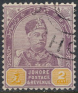 Johore  Malaya  SC#  19 Used   see details & scans