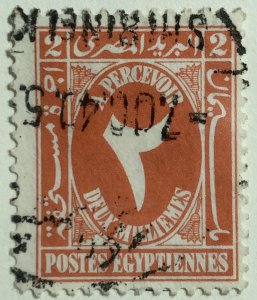 AlexStamps EGYPT #J30 VF Used 