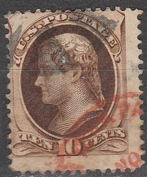 US #161 Fine Used CV $27.50  (A1211)