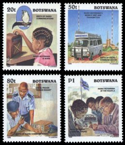 Botswana 1996 Scott #598-601 Mint Never Hinged