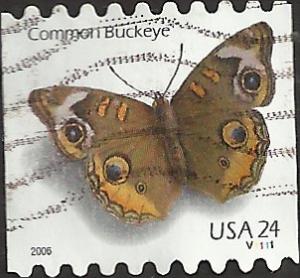 P.N.C. V1111 # 4002 USED COMMON BUCKEYE BUTTERFLY