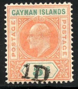 CAYMAN ISLANDS SCOTT# 19 SG# 19 MINT HINGED AS SHOWN