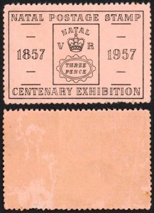 Natal Cinderella Postal Centenary Exhibition (1957)