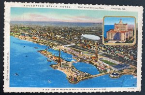 1933 Chicago IL Usa  Color Picture Postcard Cover Century Of Progress Exposition