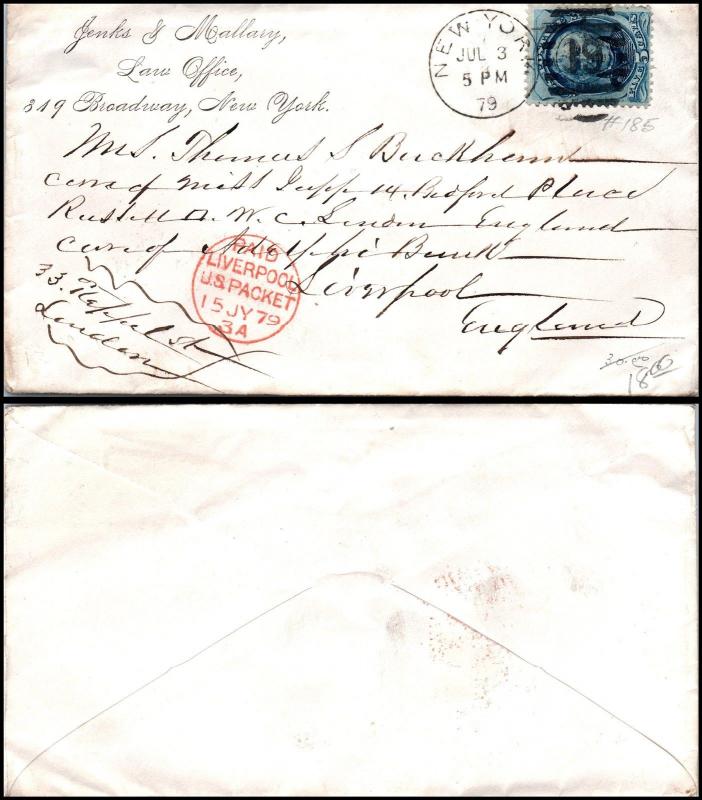 Goldpath: US Cover 1879. New York, N.Y. _CV18_P4