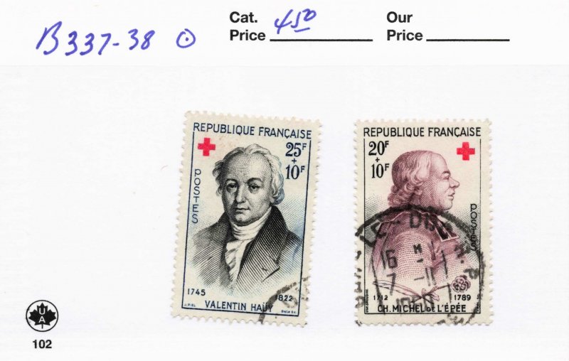 FRANCE  B337-38   USED