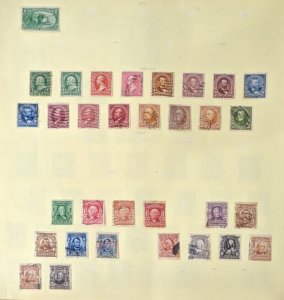 EDW1949SELL : USA Old Time mostly Used collection on pages just as received. 