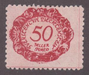 Liechtenstein J8 Numerical Issue 1920
