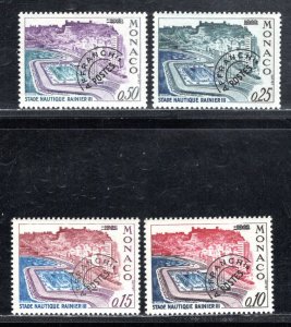 MONACO SC# 587-89 FVF/MNH