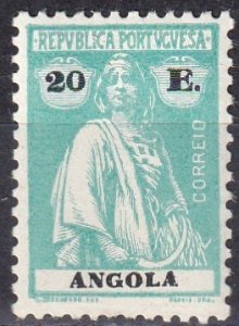 Angola #159H   F-VF Unused CV $100.00  (Z6341)