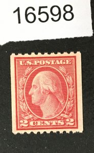 MOMEN: US STAMPS # 487 MINT OG NH XF POST OFFICE FRESH CHOICE LOT #16598