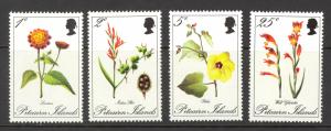 Pitcairn Islands Sc# 110-113 MNH 1970 Lantana