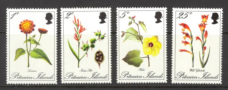 Pitcairn Islands Sc# 110-113 MNH 1970 Lantana