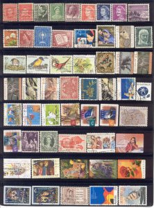 Australia - lot of 55 different stamps Lot # 0_07