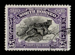 North Borneo #189 used