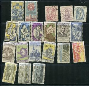 Czechoslovakia 1948 and up Accumulation Used Complete sets  cz2060hs