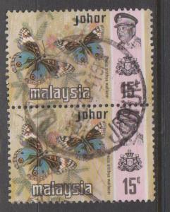 Johore Sc#181 Used Pair