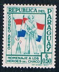 Paraguay Soldier 50 - pickastamp (PP9R502)