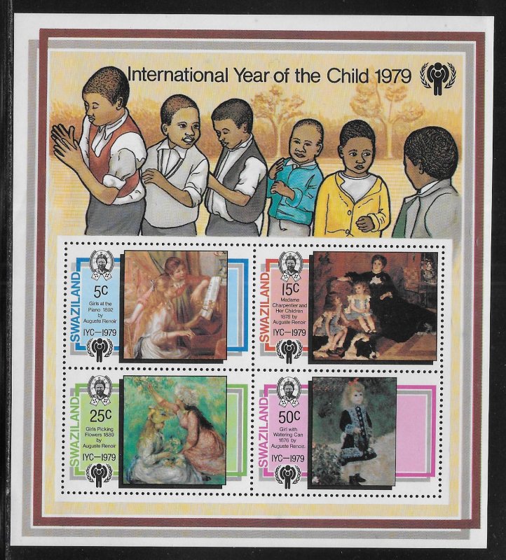 Swaziland 328a IYC International Year of the Child s.s. MNH c.v. $2.10