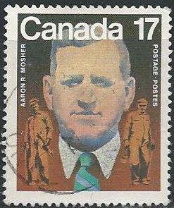 Canada 899 (used) 17c Aaron Mosher