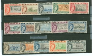 Bahamas #158-172 Unused