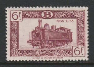 1949 Belgium - Sc Q316 - MH VF - 1 single - Locomotives