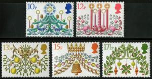 Great Britain Sc#928-932 1980 CHRISTMAS MNH