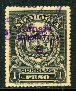 Nicaragua 1907 Bluefields ⭐1P Waterlow⭐ Scott# 1L60⭐Max # LB119⭐VFU⭐ M884 ⭐☀⭐☀⭐