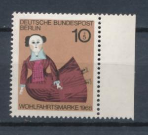 Germany, Berlin 1968 Scott 9nb57  MNH  - 10pf + 5pf, 19th century dolls