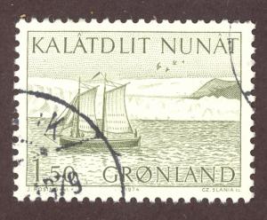 Greenland  SC# 84   Used 