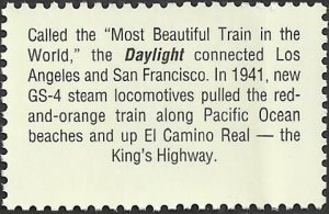 # 3333 MINT NEVER HINGED ( MNH ) DAYLIGHT TRAIN