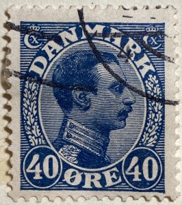 AlexStamps DENMARK #118 VF Used 