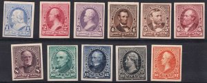 U.S. 219-229P4 (no 220P4) Card Proof VF NGAI  (21820) 