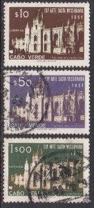 Cape Verde Sc #293-295 Used