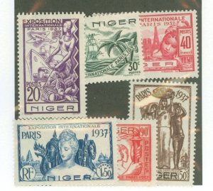 Niger #77-82 Unused Single (Complete Set)