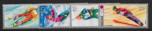 POLAND SG2128/31 1972 WINTER OLYMPICS SET MNH