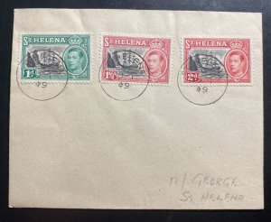 1949 St Helena First Day cover FDc Locally Used