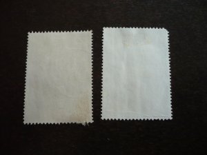 Stamps - Malaysia - Scott# 4-5 - Used Set of 2 Stamps