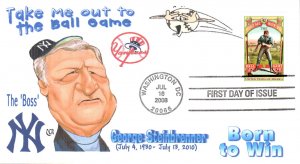 #4341 Take Me Out to the Ballgame QCR FDC