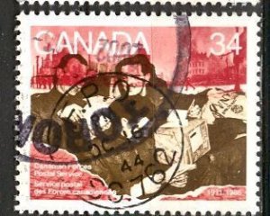 Canada; 1986: Sc. # 1094: Used Cpl. Set