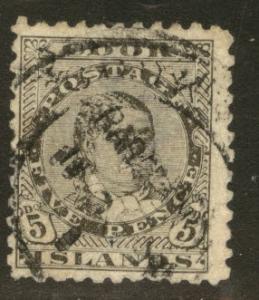 Cook Islands Scott 13 used Queen Makeau Takau 1894 CV$16