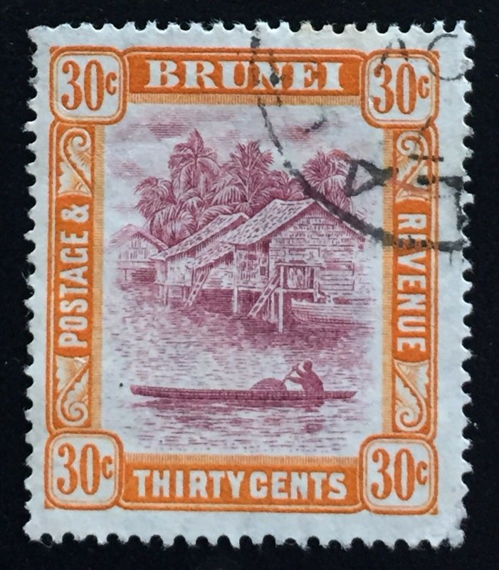 Brunei 1908 definitive 30c Used SG#44 M2005