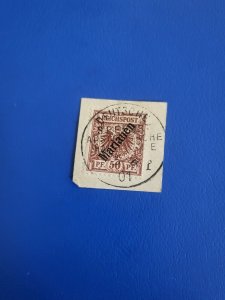 Stamps Mariana Islands 16 used on paper