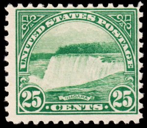 United States Scott 568 (1922) Mint H F-VF, CV $13.50 W