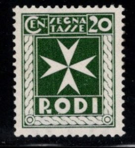 ITALY Offices in Rhodes, Rodi Scott J3 MNH** Postage Due stamp