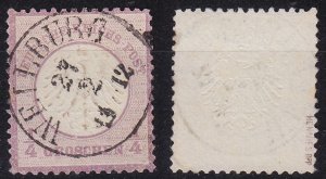GERMANY REICH [1872] MiNr 0001 ( O/used ) [01] geprüft